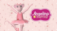 Chocolate Angelina Ballerina Rosa kit imprimible Chocolate Angelina Ballerina Rosa kit imprimible