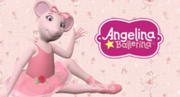 Chocolate Angelina Ballerina Saludando kit imprimible Chocolate Angelina Ballerina Saludando kit imprimible