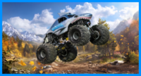 Chocolate Monster Jam Megalodon kit imprimible Chocolate Monster Jam Megalodon kit imprimible