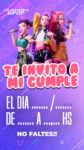 Invitación Virtual (para Celulares) Las Guerreras Kpop kit imprimible Invitación Virtual (para Celulares) Las Guerreras Kpop kit imprimible