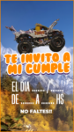 Invitación Virtual (para Celulares) Zombie Monsterjam kit imprimible Invitación Virtual (para Celulares) Zombie Monsterjam kit imprimible