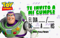 Tarjetita Invitación Buzz Lightyear Toy Story kit imprimible Tarjetita Invitación Buzz Lightyear Toy Story kit imprimible