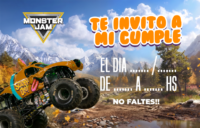 Tarjetita Invitación Scooby Doo Monster Jam kit imprimible Tarjetita Invitación Scooby Doo Monster Jam kit imprimible