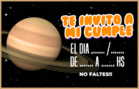 Kit imprimible gratis Saturno candy bar