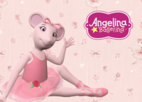 Galletita Opera Angelina Ballerina Saludando kit imprimible Galletita Opera Angelina Ballerina Saludando kit imprimible