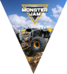 Paragüitas Monstruo Monster Jam kit imprimible Paragüitas Monstruo Monster Jam kit imprimible