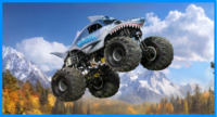 Rodhesia Monster Jam Megalodon kit imprimible Rodhesia Monster Jam Megalodon kit imprimible