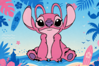 Tita Stitch Rosa kit imprimible Tita Stitch Rosa kit imprimible