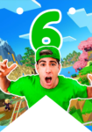 Banderin número 6 Alejo Igoa imprimible gratis Banderin número 6 Alejo Igoa imprimible gratis