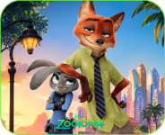 Alfajores Zootopia kit imprimible Alfajores Zootopia kit imprimible
