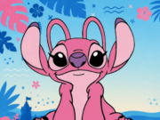 Kit imprimible gratis Stitch Rosa candy bar – Cumpleaños temático adorable