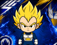 Kit Imprimible Gratis Baby Vegeta Dragon Ball Z para Candy Bar