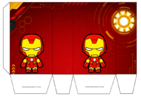 Bolsitas Golosineras Iron Man Baby kit imprimible Bolsitas Golosineras Iron Man Baby kit imprimible