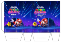 Bolsitas Golosineras Super Mario Galaxy Movie kit imprimible Bolsitas Golosineras Super Mario Galaxy Movie kit imprimible
