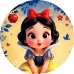 Bonobon Blancanieves Bebé kit imprimible Bonobon Blancanieves Bebé kit imprimible