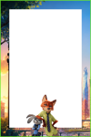 Marcos para Fotos Zootopia kit imprimible Marcos para Fotos Zootopia kit imprimible