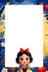 Marcos para Fotos Blancanieves Bebé kit imprimible Marcos para Fotos Blancanieves Bebé kit imprimible