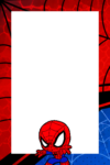 Marcos para Fotos Baby Spiderman kit imprimible Marcos para Fotos Baby Spiderman kit imprimible
