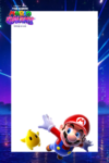 Marcos para Fotos Super Mario Galaxy Movie kit imprimible Marcos para Fotos Super Mario Galaxy Movie kit imprimible