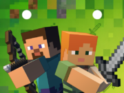 Kit imprimible gratis Minecraft banderines para candy bar – Decoración pixelada