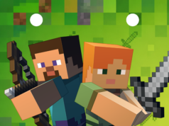 Kit imprimible gratis Minecraft banderines para candy bar – Decoración pixelada