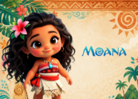 Galletita Opera Baby Moana kit imprimible Galletita Opera Baby Moana kit imprimible