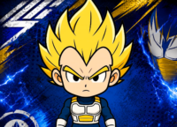 Galletita Opera Baby Vegeta Dragon Ball Z kit imprimible Galletita Opera Baby Vegeta Dragon Ball Z kit imprimible