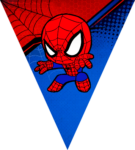 Paragüitas Baby Spiderman kit imprimible Paragüitas Baby Spiderman kit imprimible