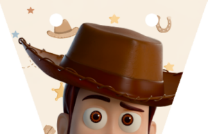 Kit imprimible Banderines gratis Woody Toy Story candy bar – Banderines del Sheriff