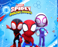 Kit Imprimible Gratis Spidey y sus Sorprendentes Amigos para Candy Bar