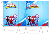 Bolsitas Golosineras spidey amazing friends kit imprimible Bolsitas Golosineras spidey amazing friends kit imprimible