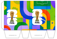 Bolsitas Golosineras Fifa Mundial 2026 Brasil kit imprimible Bolsitas Golosineras Fifa Mundial 2026 Brasil kit imprimible