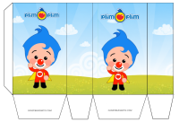 Bolsitas Golosineras Payasito Plim Plim kit imprimible Bolsitas Golosineras Payasito Plim Plim kit imprimible