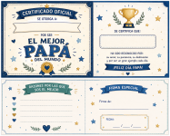 ✍️ Tarjetas del Día del Padre para Completar — ¡Imprimibles Gratis!