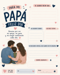Tarjetas Imprimibles Gratis Día del Padre para Candy Bar – Descargá y Sorprendelo