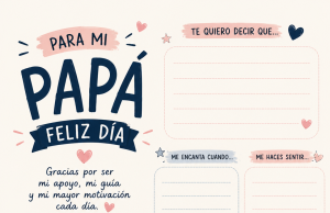 Tarjetas Imprimibles Gratis Día del Padre para Candy Bar – Descargá y Sorprendelo