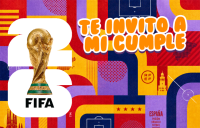 Tarjetita Invitación Fifa Mundial 2026 España kit imprimible Tarjetita Invitación Fifa Mundial 2026 España kit imprimible