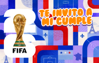 Tarjetita Invitación Fifa Mundial 2026 Francia kit imprimible Tarjetita Invitación Fifa Mundial 2026 Francia kit imprimible