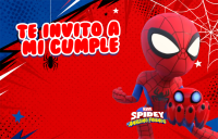 Tarjetita Invitación Spidey kit imprimible Tarjetita Invitación Spidey kit imprimible