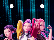 Banderines imprimibles gratis Kpop Demon Hunters con abecedario completo A-Z