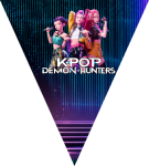 Paragüitas Kpop Demon Hunters kit imprimible Paragüitas Kpop Demon Hunters kit imprimible