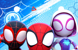 Banderines imprimibles gratis Spidey and his Amazing Friends con abecedario y numeros completo